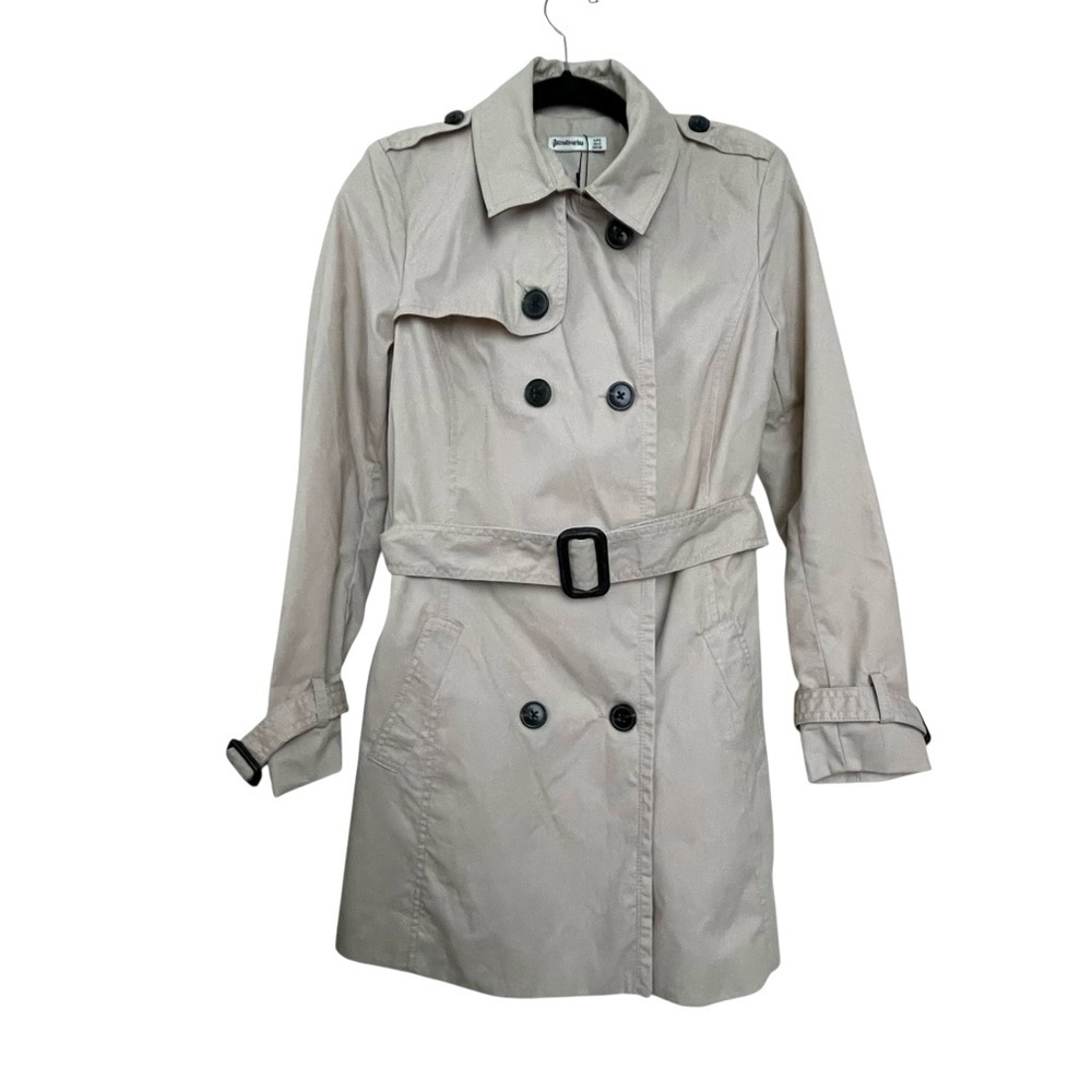 Stradivarius Tan Classic Trench Coat With Belt
S